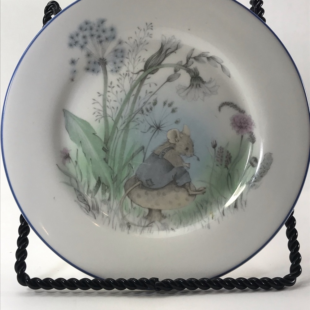 Vintage Elizabethan Mr. mouse plate